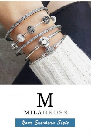 Бусина Пандора Эссенс (Essence) Joy (радость), серебро