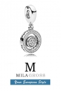 Подвес Вращающиеся сердца (Spinning Signature Pendant), серебро