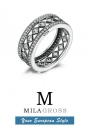 Серебряное кольцо из коллекции "Vintage Fascination" (серебро)